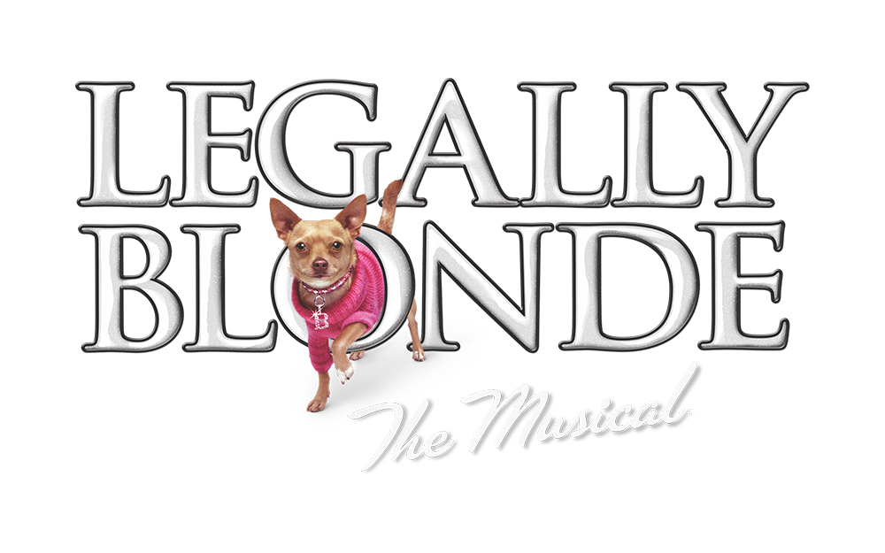 Official Legally Blonde The Musical logo