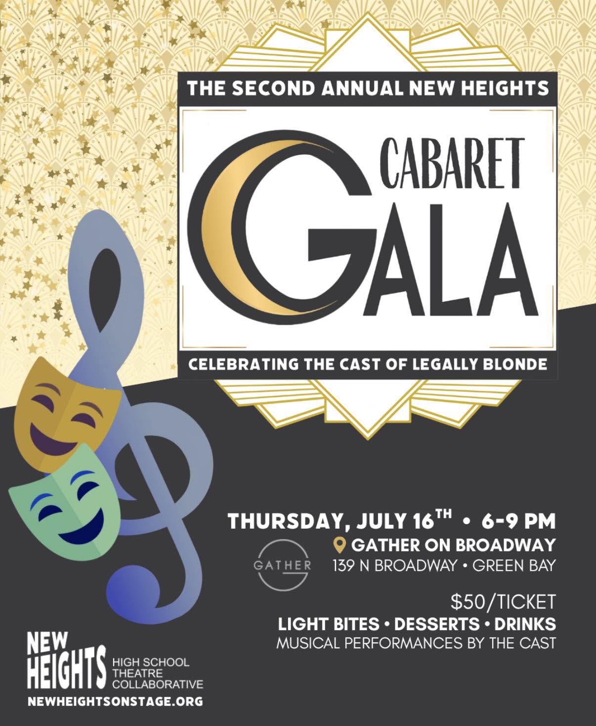 The Second Annual NEW Heights Cabaret Gala celebrating the cast of Legally Blonde